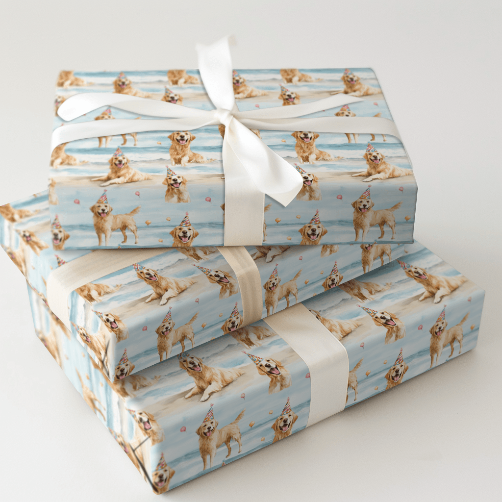 Seashore Swims - Wrapping Paper - Aspen & Arlo