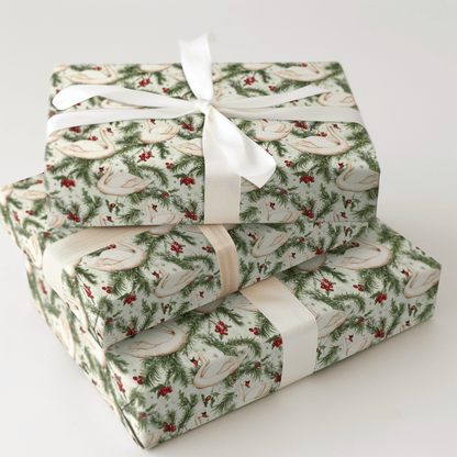 Seventh Day of Christmas - Wrapping Paper - Aspen & Arlo