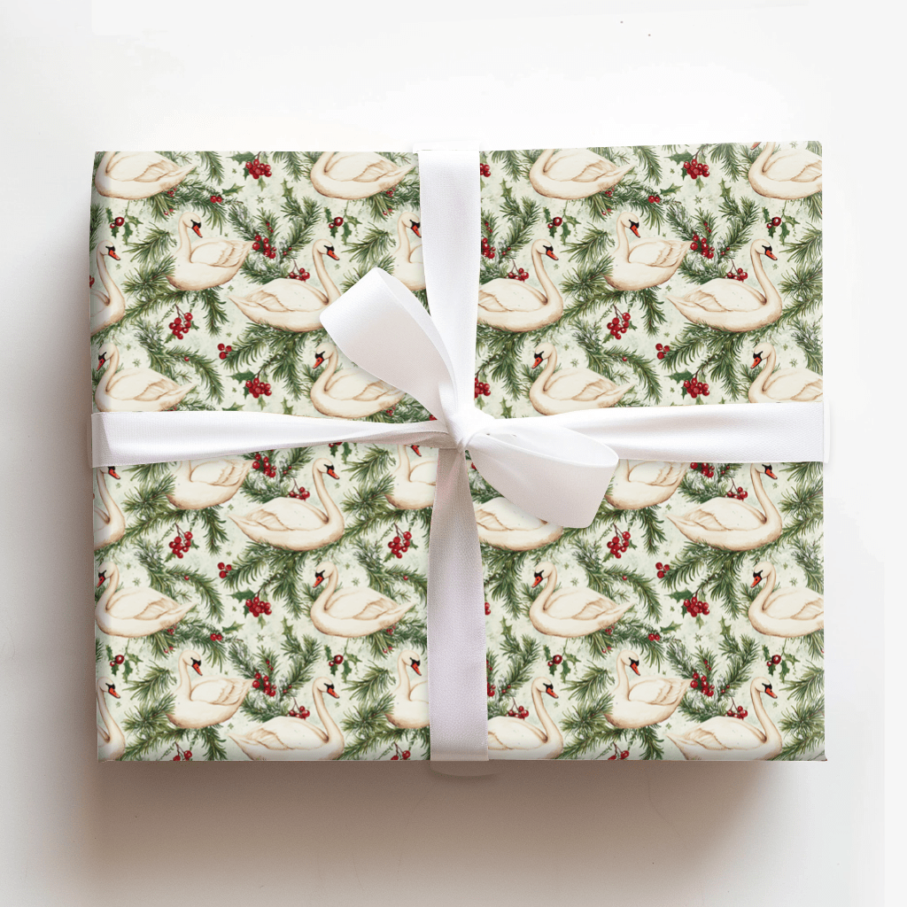 Seventh Day of Christmas - Wrapping Paper - Aspen & Arlo