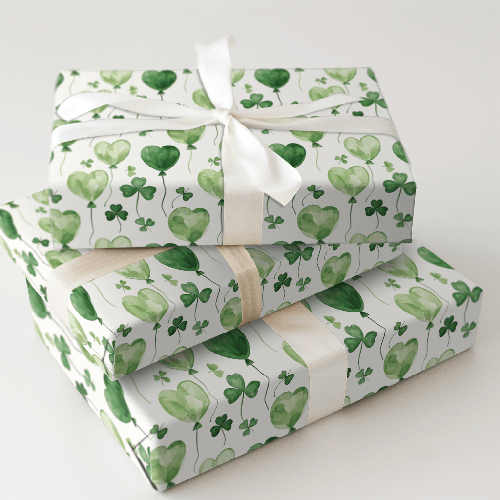 Shamrocking My Birthday - Wrapping Paper - Aspen & Arlo