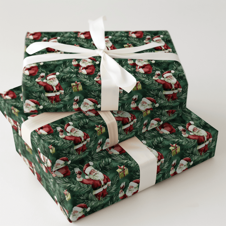 Shiraz for Santa - Wrapping Paper - Aspen & Arlo