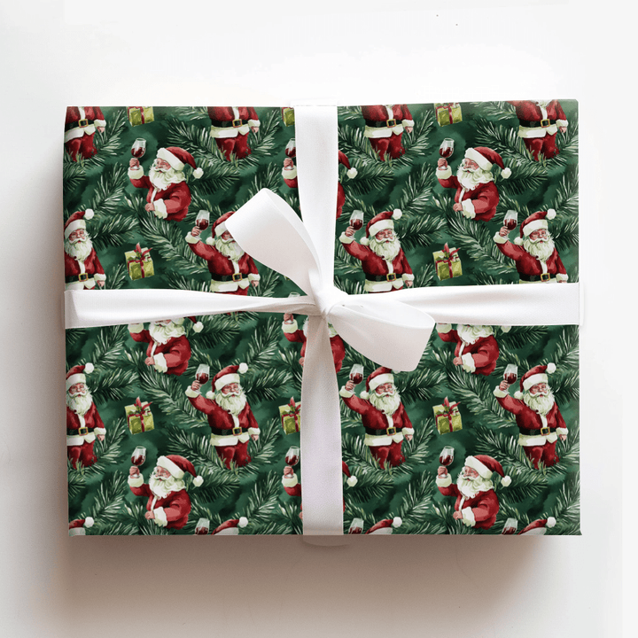 Shiraz for Santa - Wrapping Paper - Aspen & Arlo