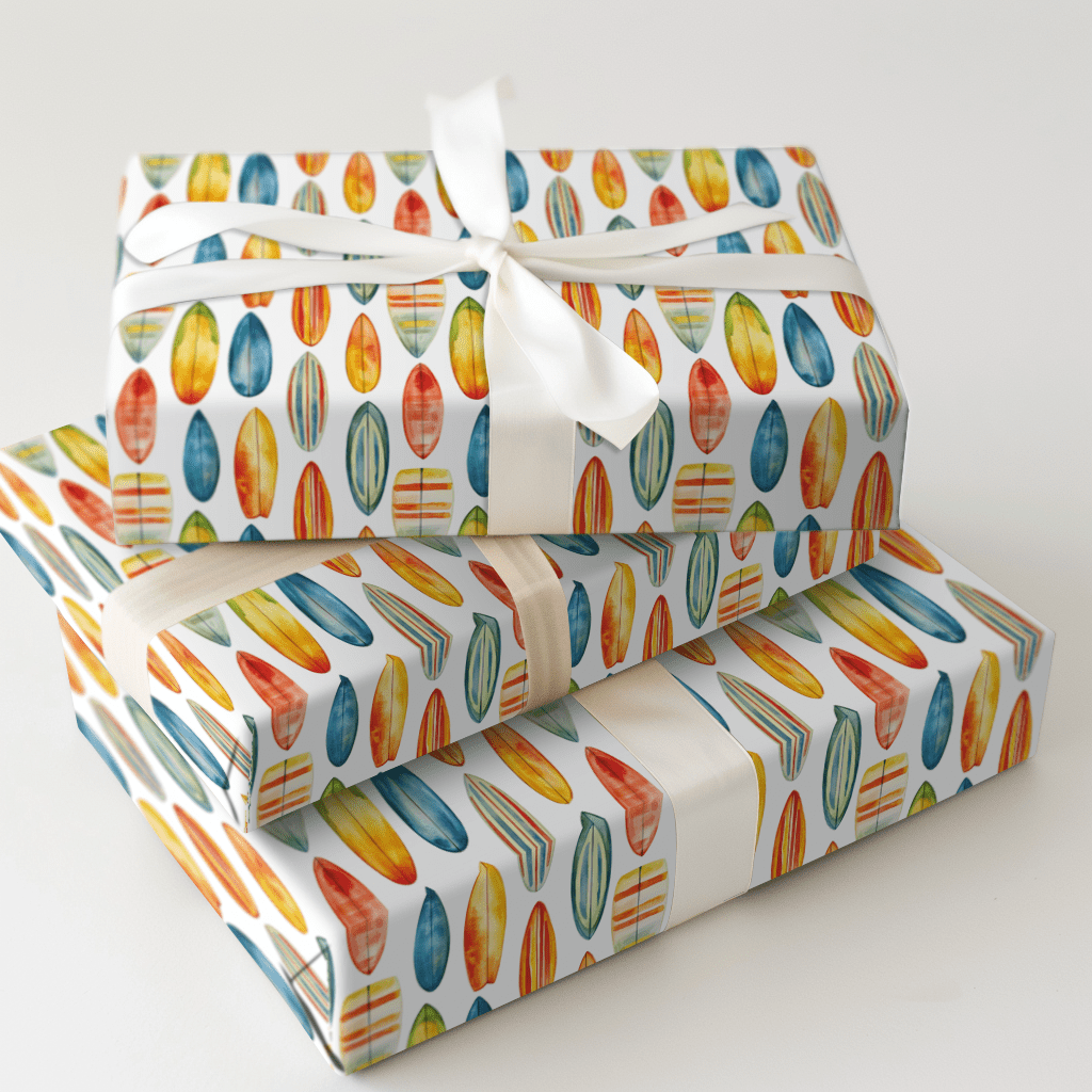 Shore Thing Dude - Wrapping Paper - Aspen & Arlo