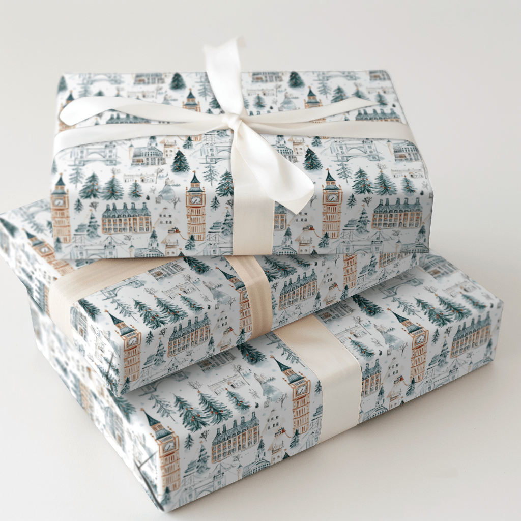 Silent Night Shoreditch - Wrapping Paper - Aspen & Arlo
