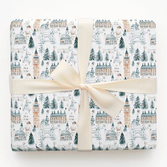 Silent Night Shoreditch - Wrapping Paper - Aspen & Arlo