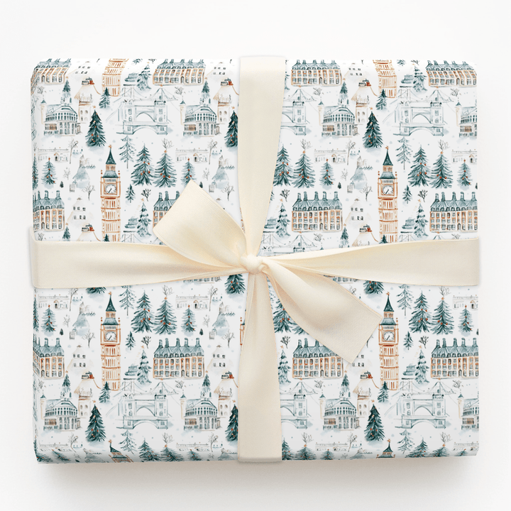 Silent Night Shoreditch - Wrapping Paper - Aspen & Arlo