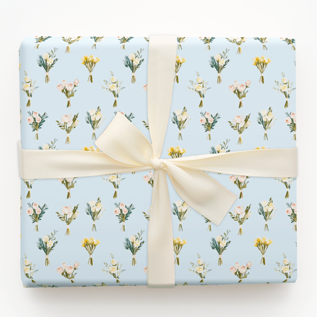 Simple Flower - Wrapping Paper - Aspen & Arlo