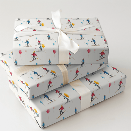 Ski Party - Wrapping Paper - Aspen & Arlo