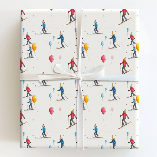 Ski Party - Wrapping Paper - Aspen & Arlo