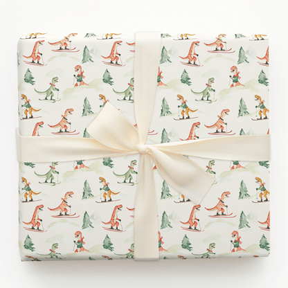 Ski Rex - Wrapping Paper - Aspen & Arlo