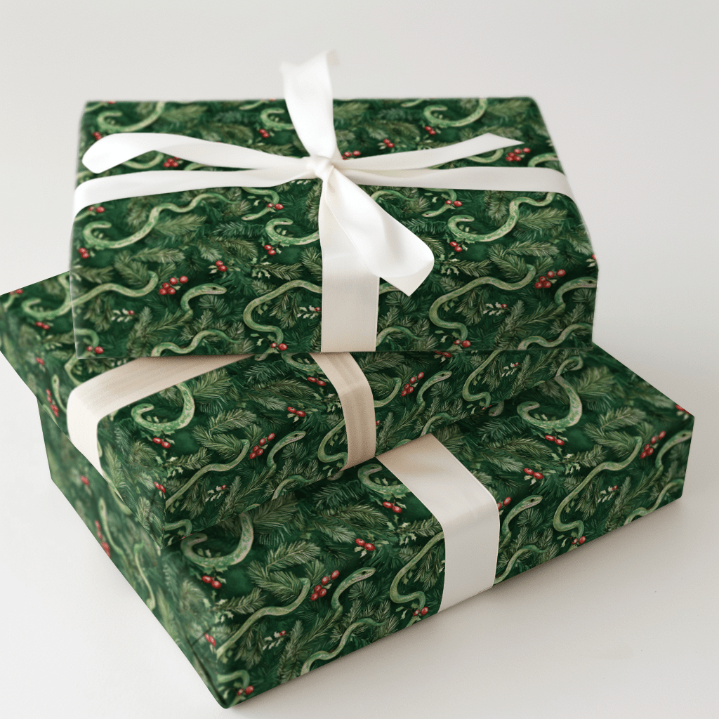 Slither Holiday - Wrapping Paper - Aspen & Arlo