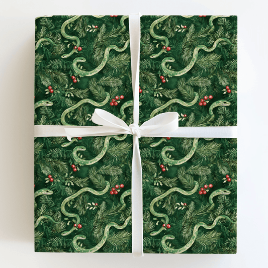 Slither Holiday - Wrapping Paper - Aspen & Arlo