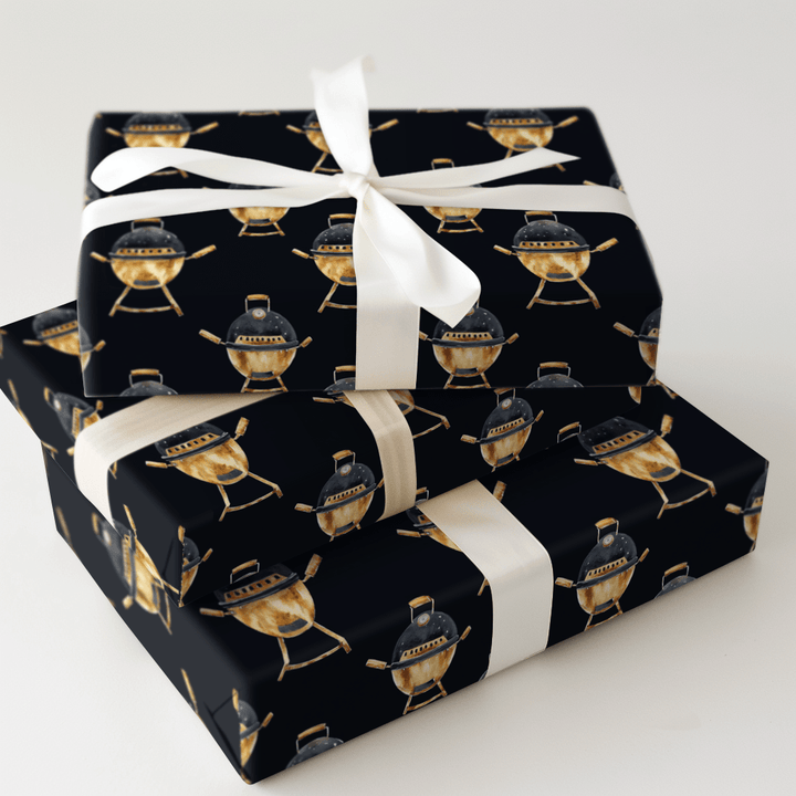 Smokin Hot Dad - Wrapping Paper - Aspen & Arlo