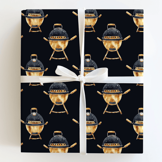 Smokin Hot Dad - Wrapping Paper - Aspen & Arlo