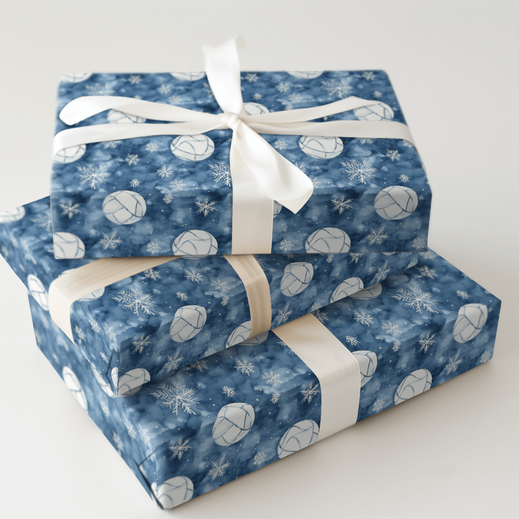 Snowflake Set - Wrapping Paper - Aspen & Arlo