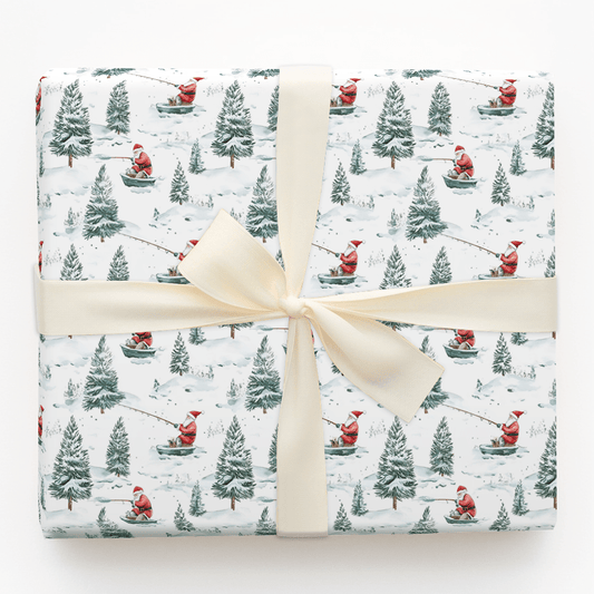 Snowflake Spinner - Wrapping Paper - Aspen & Arlo