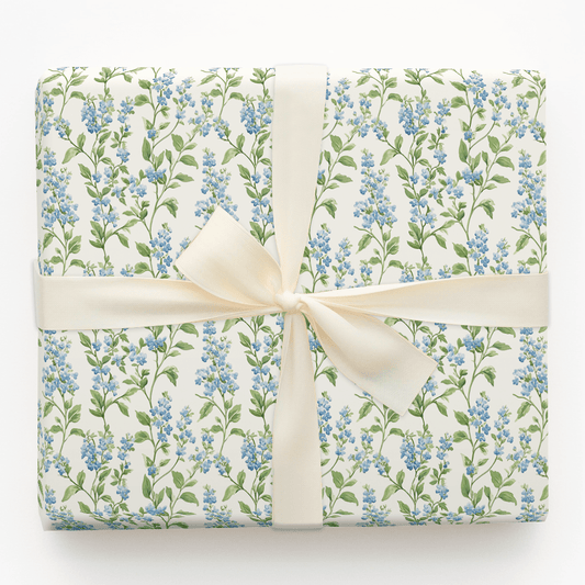 Soft as Baby Blue - Wrapping Paper - Aspen & Arlo