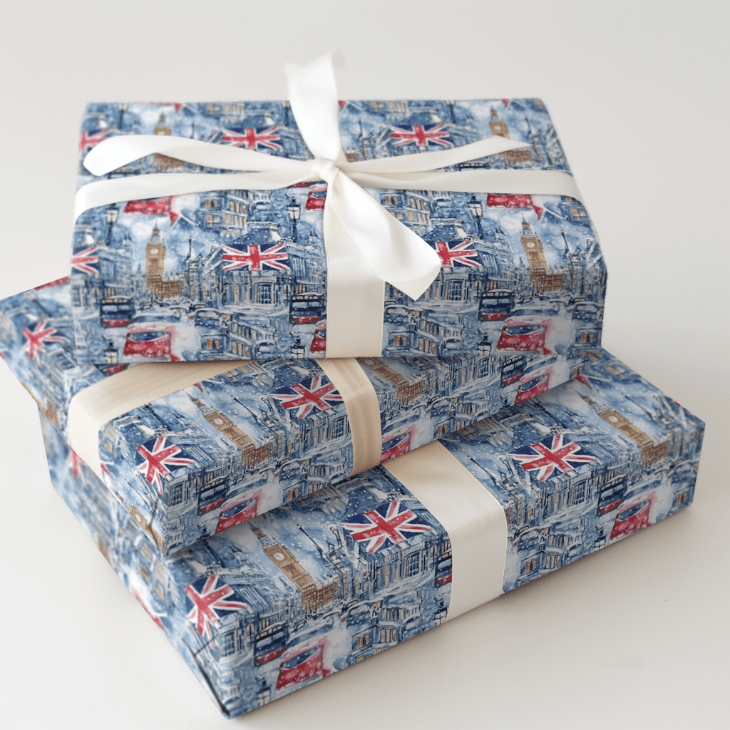 Soho Snowfall - Wrapping Paper - Aspen & Arlo