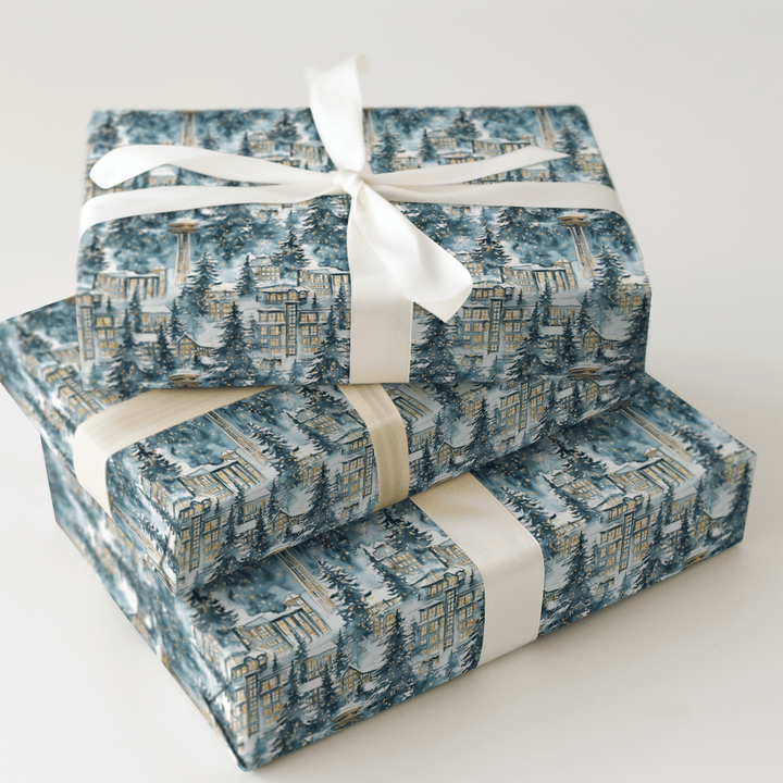 Space Needle - Wrapping Paper - Aspen & Arlo