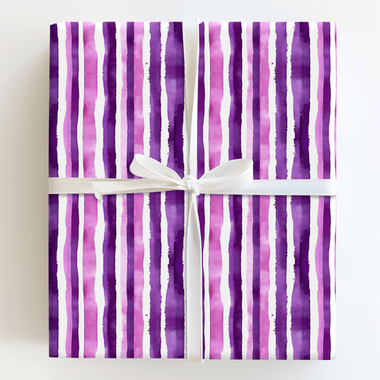 Spokane in Stripes - Wrapping Paper - Aspen & Arlo