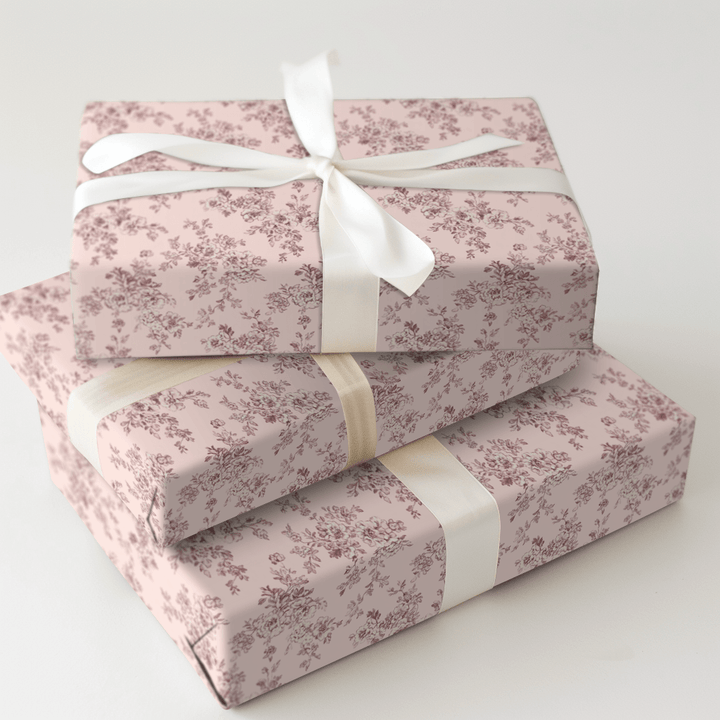 Spring Pink - Wrapping Paper - Aspen & Arlo