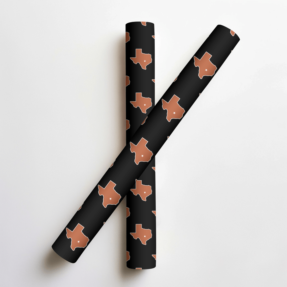 Starry Texas State of Mind - Wrapping Paper - Aspen & Arlo