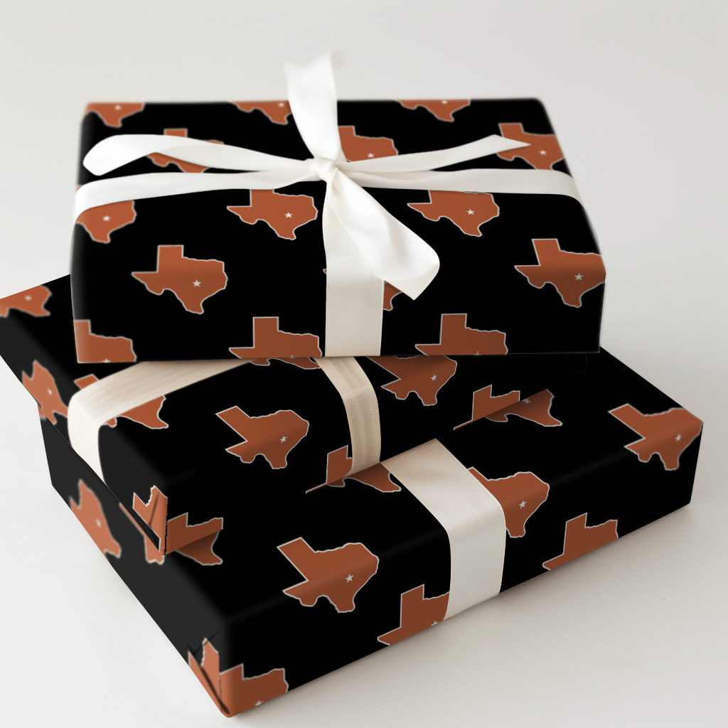 Starry Texas State of Mind - Wrapping Paper - Aspen & Arlo