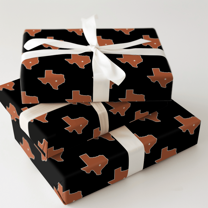 Starry Texas State of Mind - Wrapping Paper - Aspen & Arlo