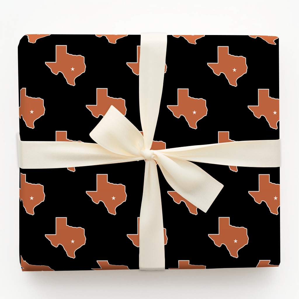 Starry Texas State of Mind - Wrapping Paper - Aspen & Arlo