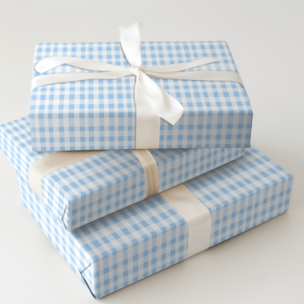 Sweet Gingham Dreams - Wrapping Paper - Aspen & Arlo