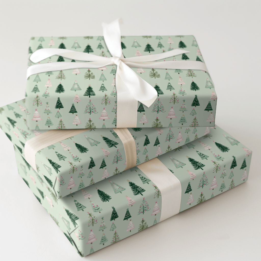 Sweet Spruce - Wrapping Paper - Aspen & Arlo