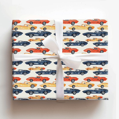 Switching Gears - Wrapping Paper - Aspen & Arlo
