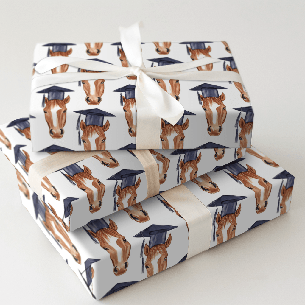 Tennessee Walking Horse Graduate - Wrapping Paper - Aspen & Arlo