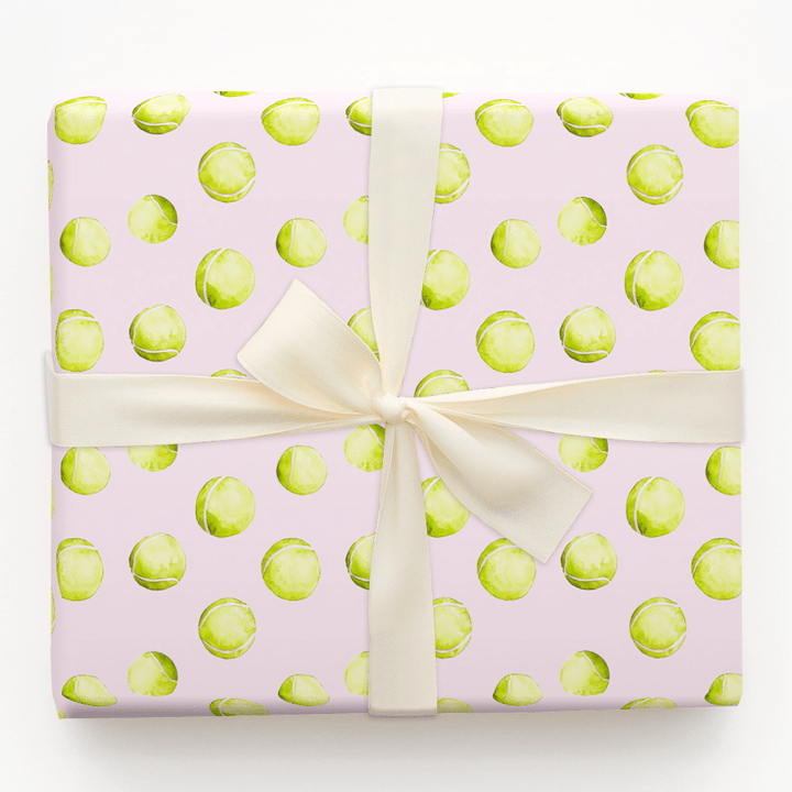Tennis Ball Bliss - Wrapping Paper - Aspen & Arlo