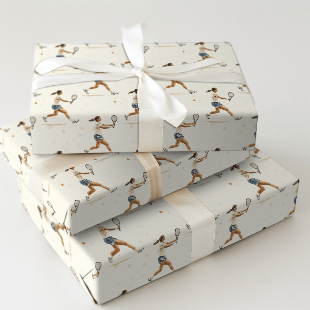 Tennis Treats - Wrapping Paper - Aspen & Arlo