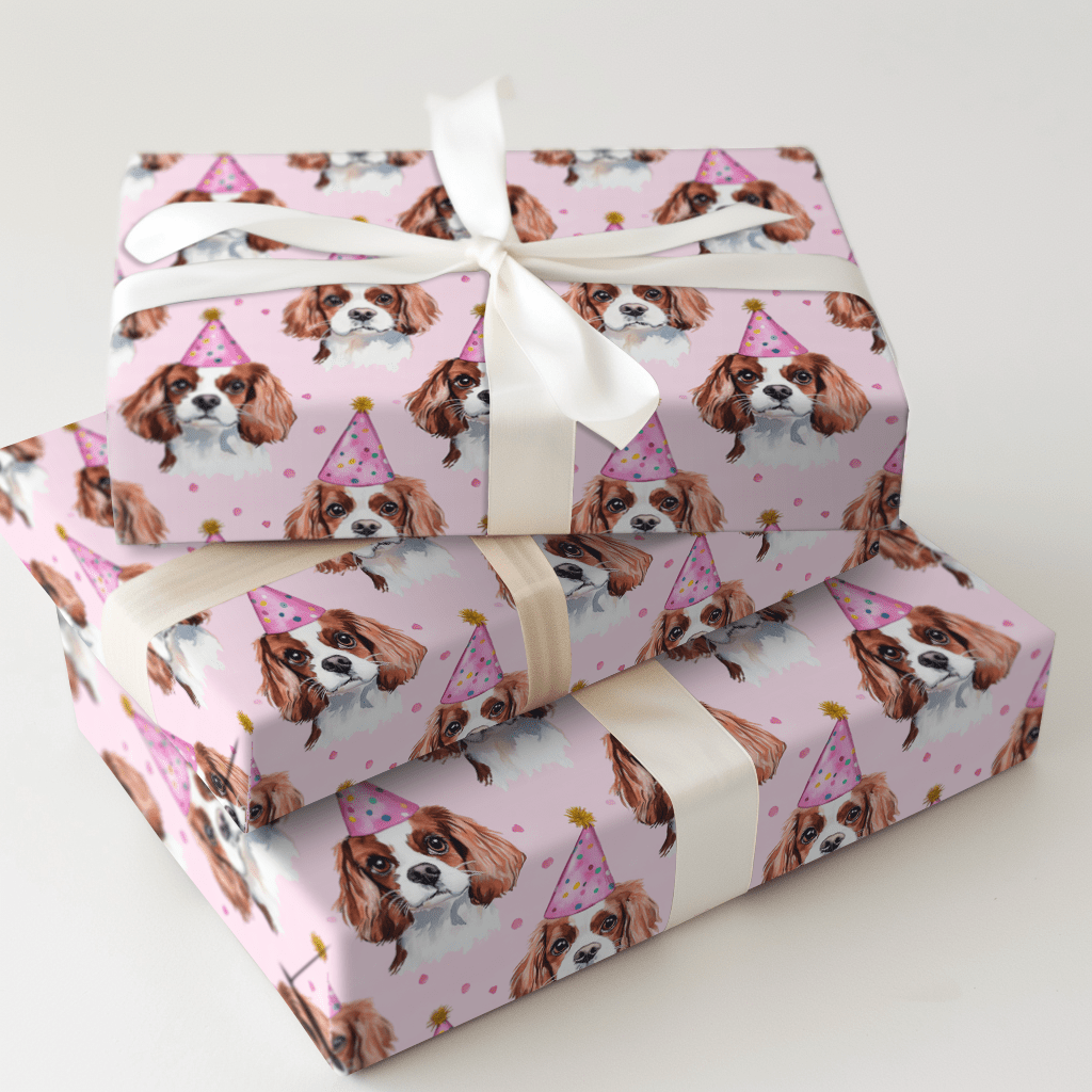 The Ruby Reign - Wrapping Paper - Aspen & Arlo