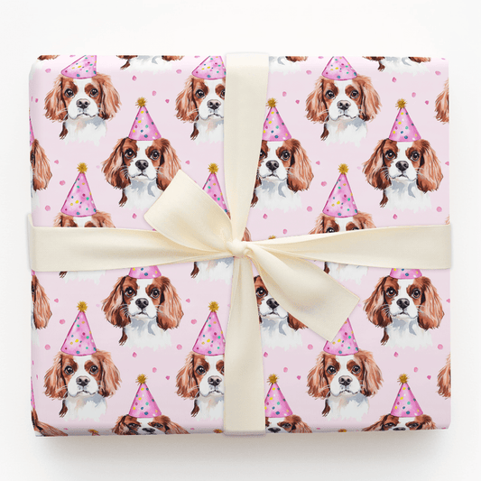 The Ruby Reign - Wrapping Paper - Aspen & Arlo