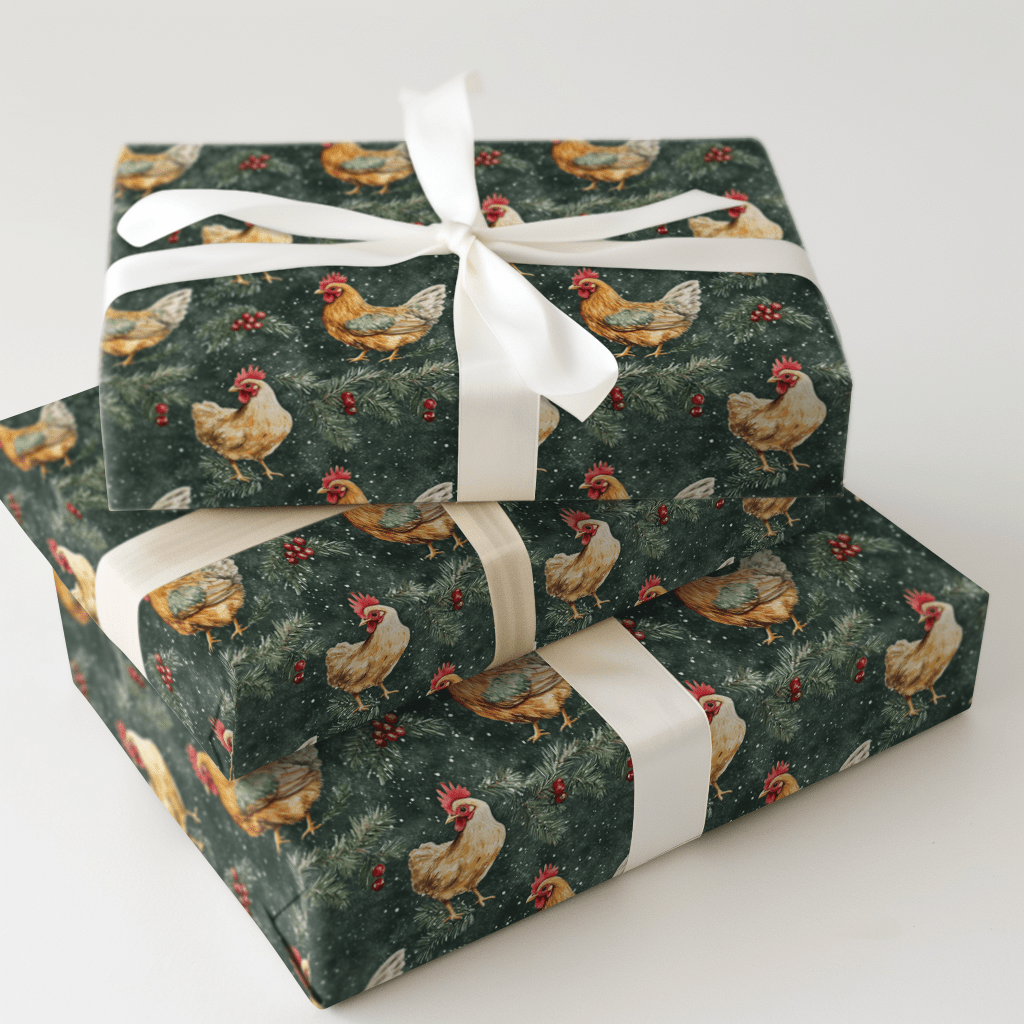 Third Day of Christmas - Wrapping Paper - Aspen & Arlo