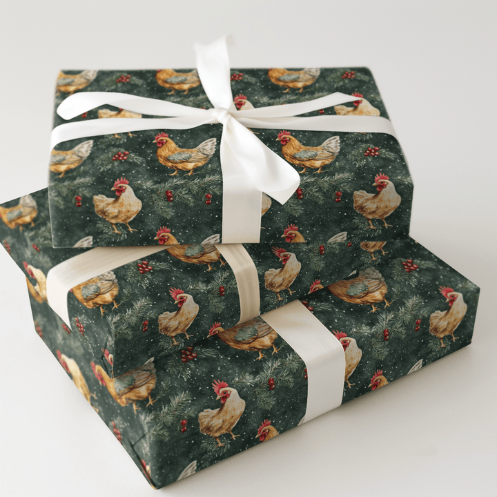 Third Day of Christmas - Wrapping Paper - Aspen & Arlo