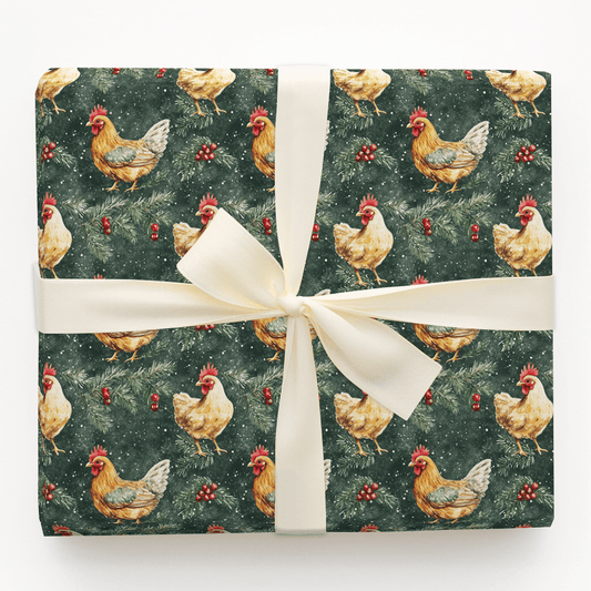 Third Day of Christmas - Wrapping Paper - Aspen & Arlo