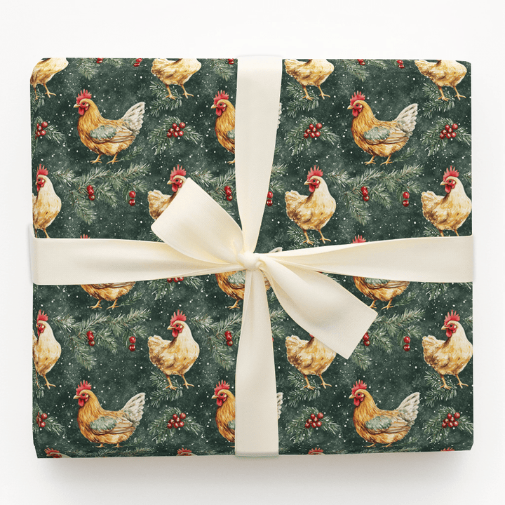Third Day of Christmas - Wrapping Paper - Aspen & Arlo