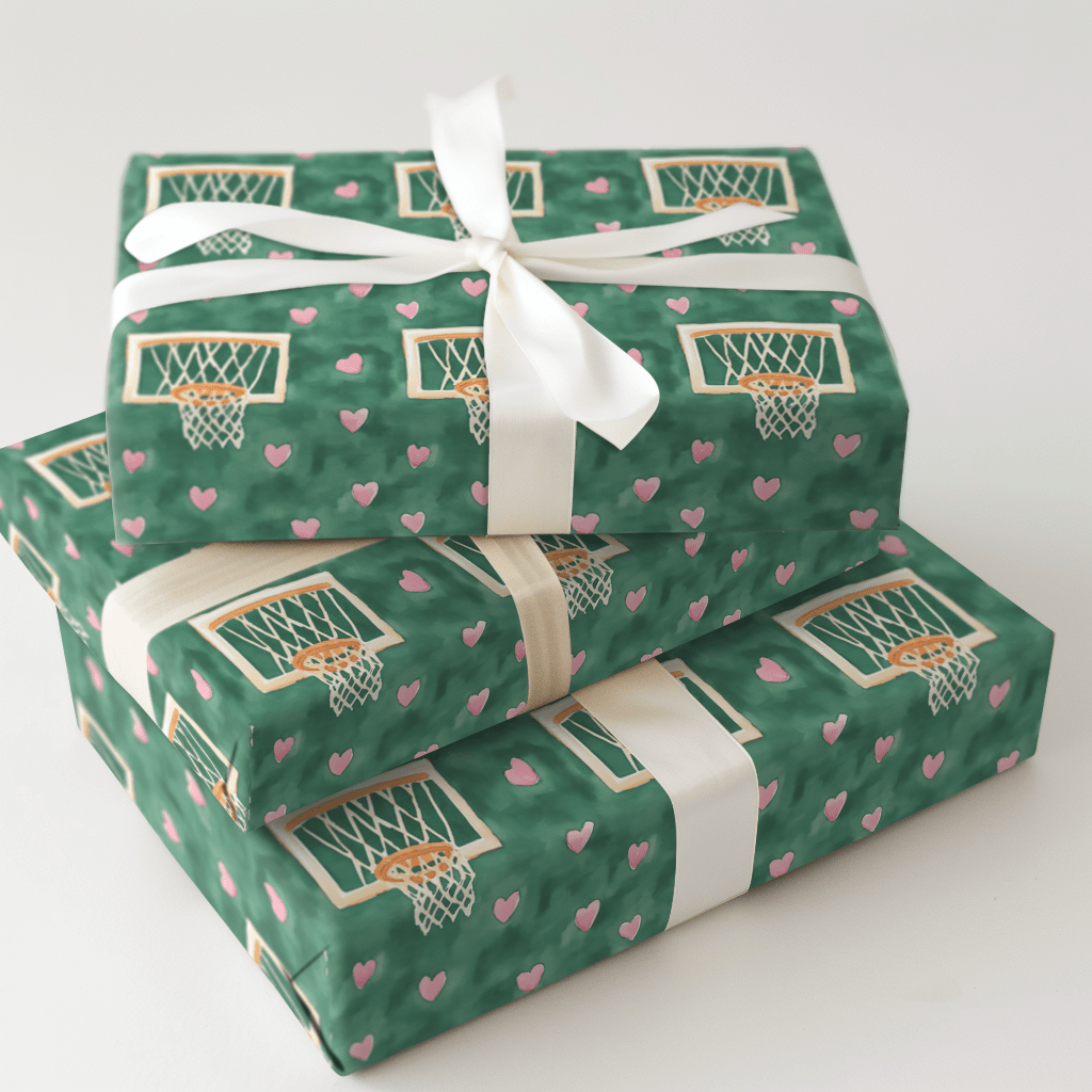 Three Point Crush - Wrapping Paper - Aspen & Arlo