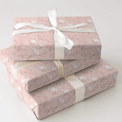 Tickled Pink Tails - Wrapping Paper - Aspen & Arlo