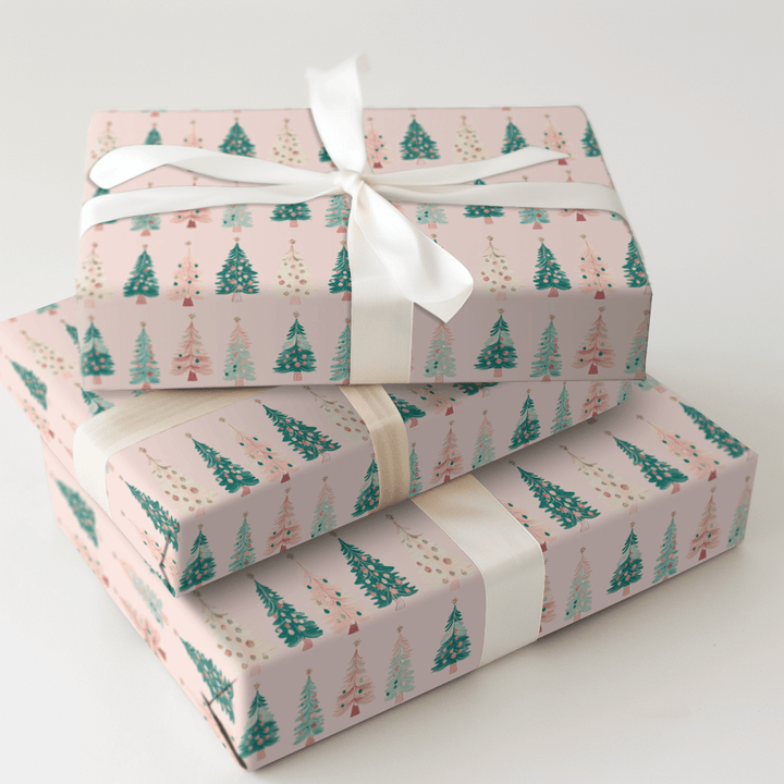 Tickled Pinkmas - Wrapping Paper - Aspen & Arlo