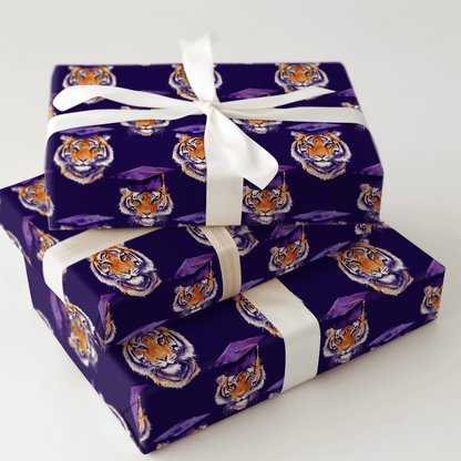 Tiger in the Spotlight - Wrapping Paper - Aspen & Arlo