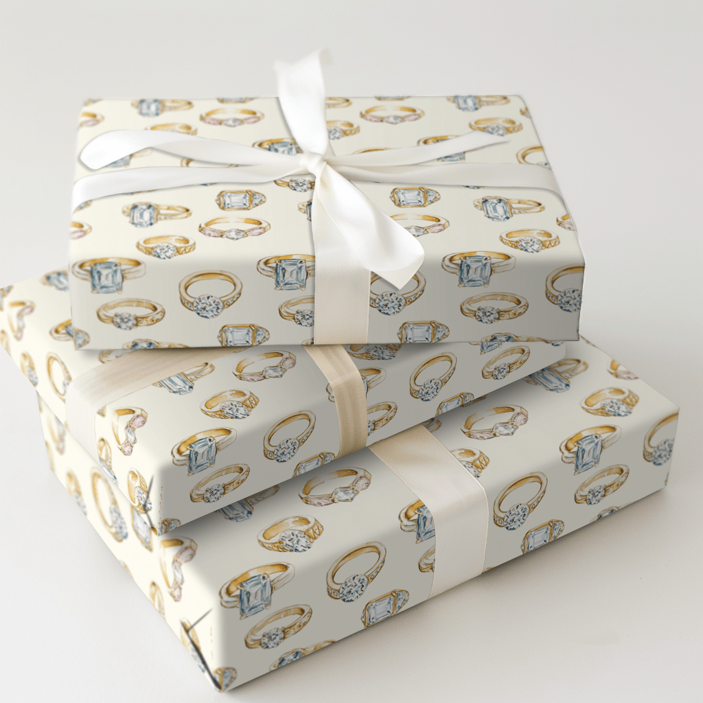 Timeless Ring - Wrapping Paper - Aspen & Arlo
