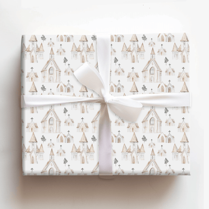 To The Chapel Of Love - Wrapping Paper - Aspen & Arlo