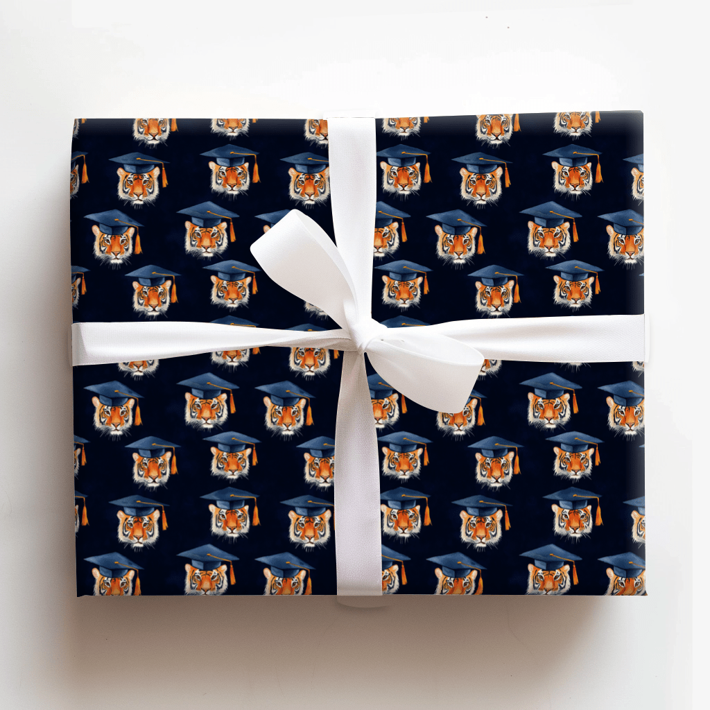 Top Notch Tiger - Wrapping Paper - Aspen & Arlo
