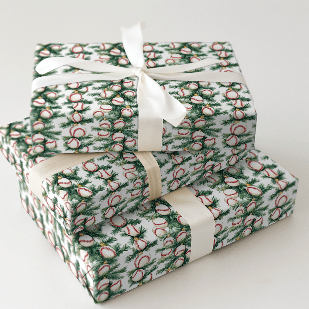 Triple Play Holiday - Wrapping Paper - Aspen & Arlo