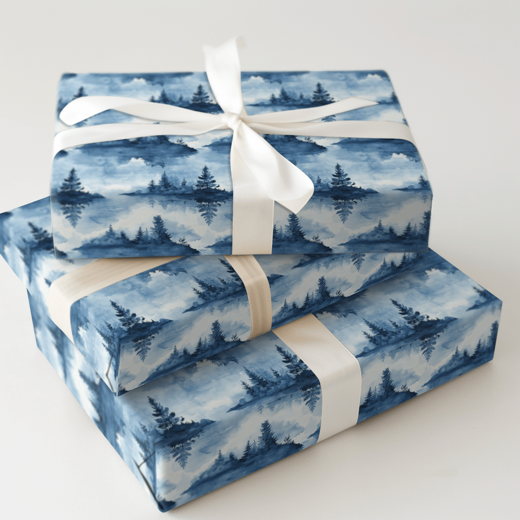 Twilight on the Water - Wrapping Paper - Aspen & Arlo